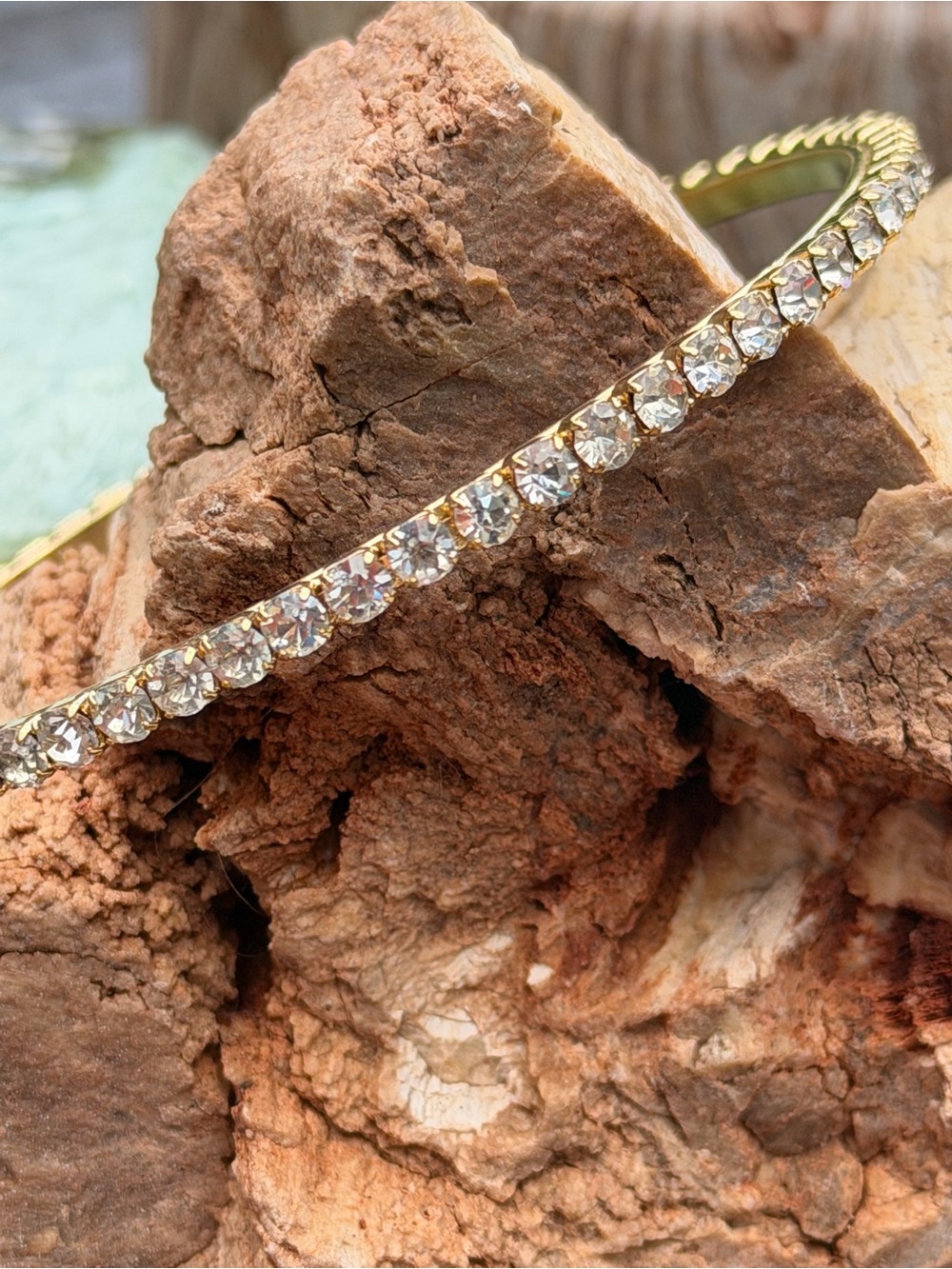 Build A Bracelet Stack -New AMRITA SINGH Bangle Bracelets single rhinestone